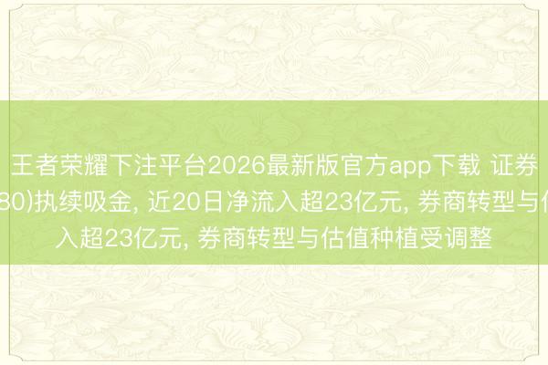 王者荣耀下注平台2026最新版官方app下载 证券ETF国泰(512880)执续吸金， 近20日净流入超23亿元， 券商转型与估值种植受调整